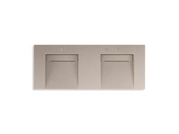 Kohler ConstellationE 60'' wall-mount basin lavatory system - Et Statuario - image 2