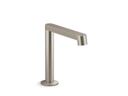 Kohler Components Touchless single-hole lavatory faucet with Kinesis sensor technology, AC-powered, 0.5 gpm - Vibrant Brushed Nickel - image 1