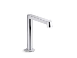 Kohler Components Touchless single-hole lavatory faucet with Kinesis sensor technology, AC-powered, 0.5 gpm - Vibrant Brushed Nickel - image 2