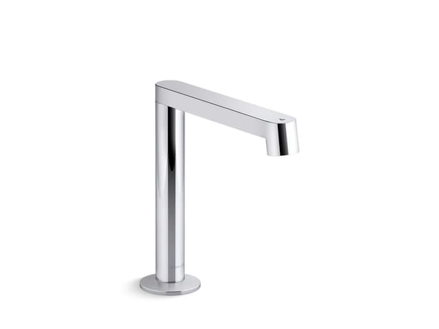 Kohler Components Touchless single-hole lavatory faucet with Kinesis sensor technology, HES-powered, 0.35 gpm - Polished Chrome