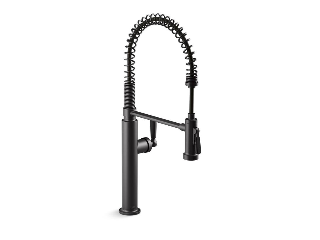 EdalynE by Studio McGee Semi-professional kitchen sink faucet with two-function sprayhead by Kohler