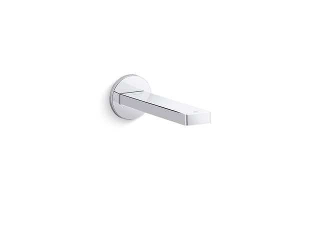 Kohler Composed Touchless short spout single-hole lavatory faucet with Kinesis sensor technology, AC-powered, 0.5 gpm - Polished Chrome