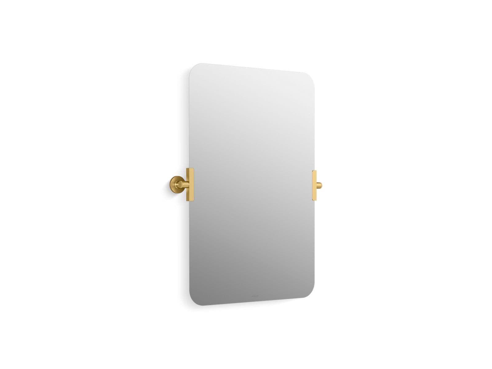 Kohler | Castia by Studio McGee | Oval Mirror - Vibrant Brushed Moderne Brass by Kohler