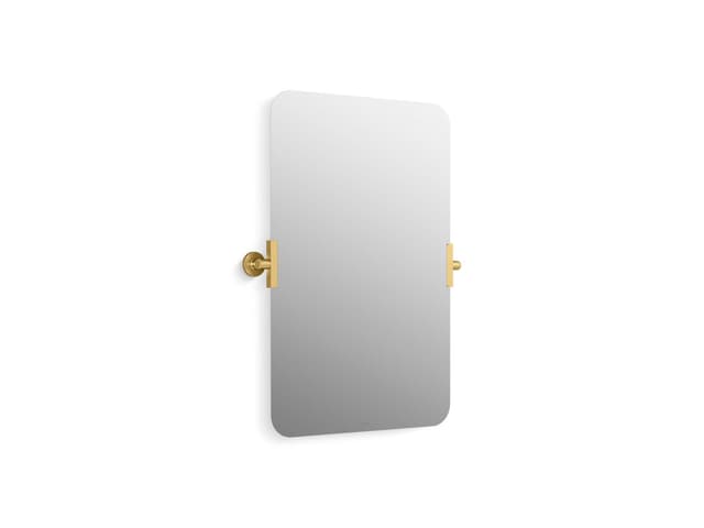 Kohler | Castia by Studio McGee | Oval Mirror - Vibrant Brushed Moderne Brass