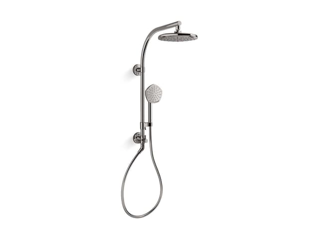 Kohler OccasionE HydroRail-R shower column kit, 1.75 gpm - Vibrant Titanium