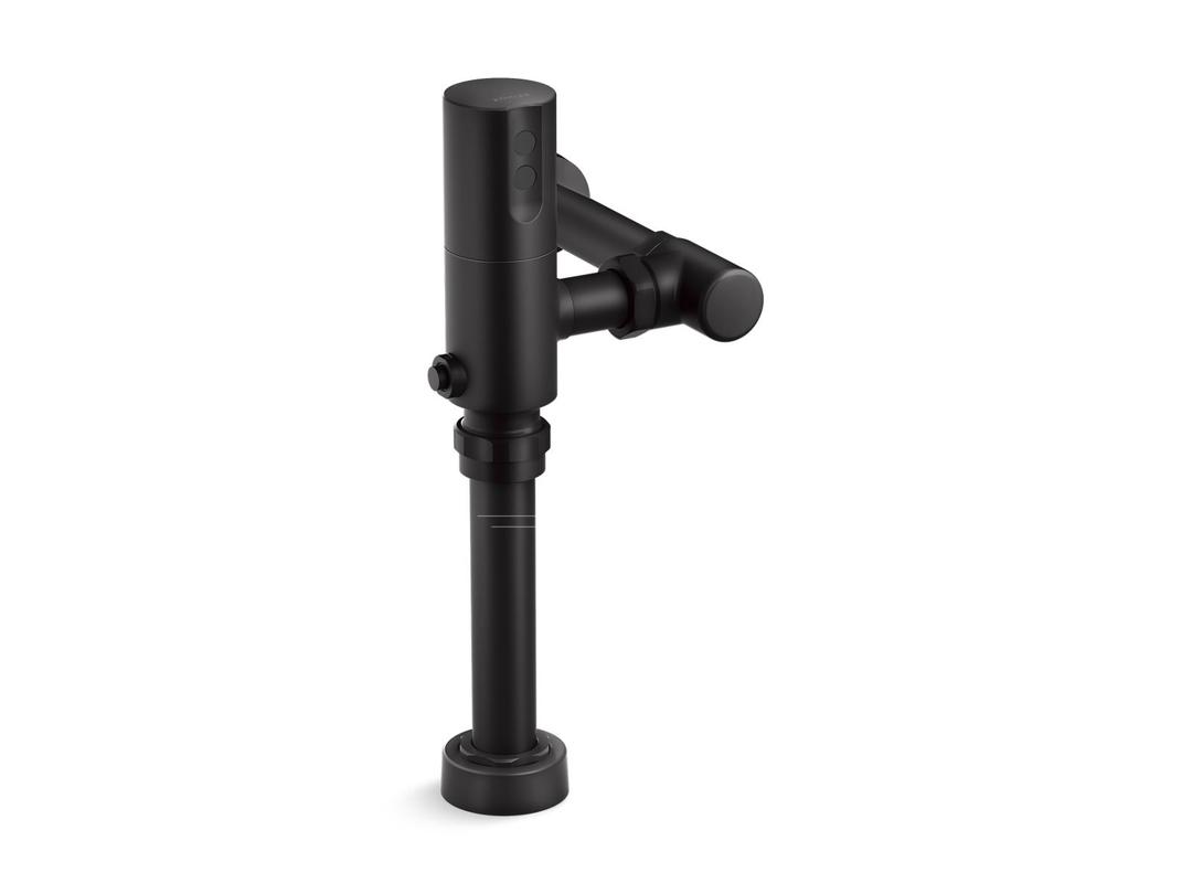 Kohler Mach Tripoint Touchless toilet flushometer, DC-powered, 1.28 gpf - Matte Black by Kohler