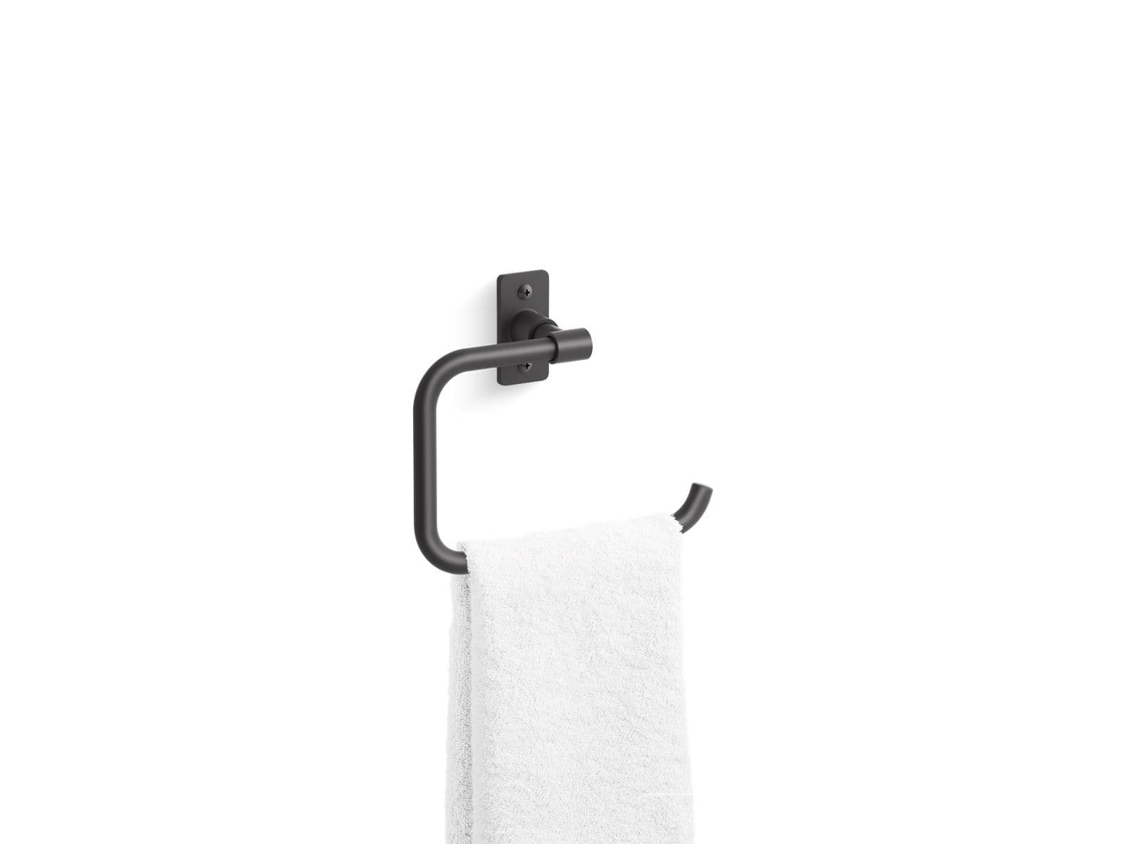 Kohler CastiaE by Studio McGee Towel ring - Matte Black by Kohler