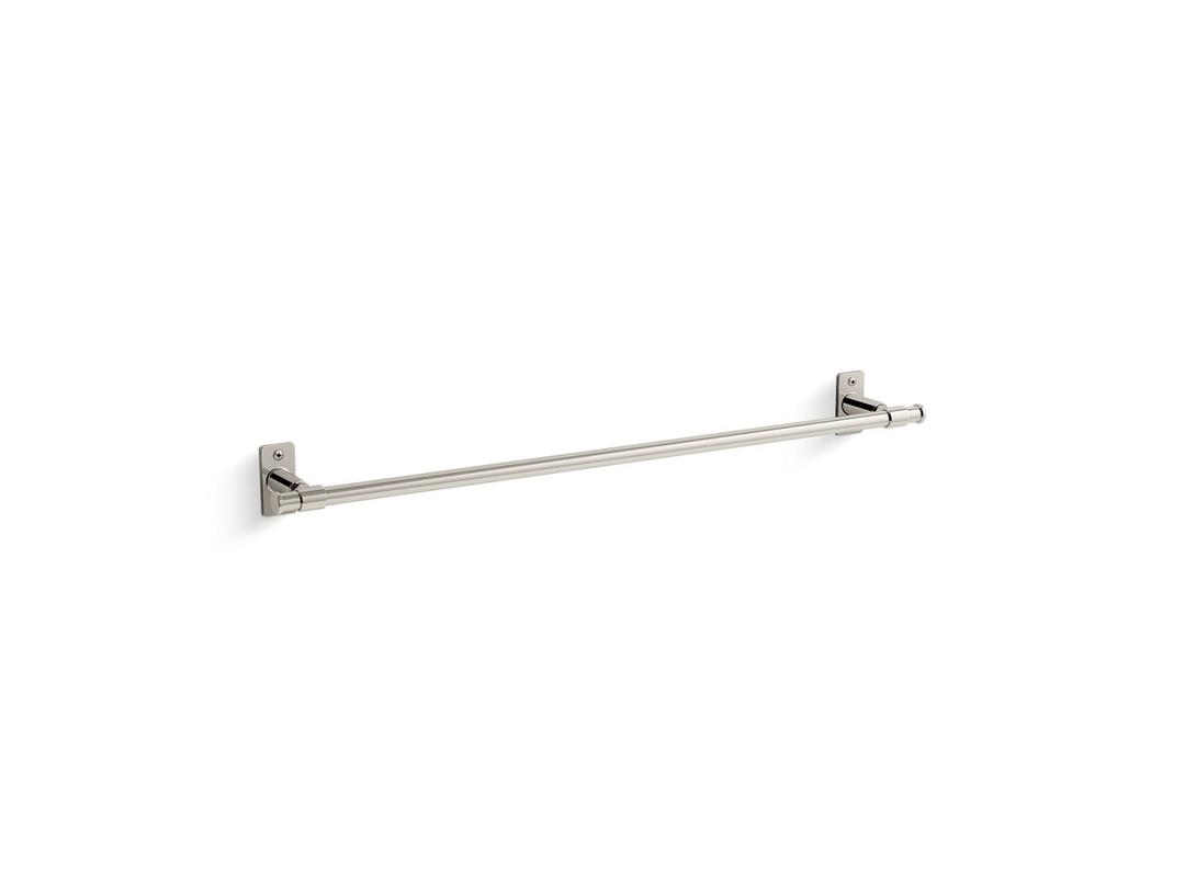 Kohler CastiaE by Studio McGee 24'' towel bar - Vibrant Polished Nickel by Kohler