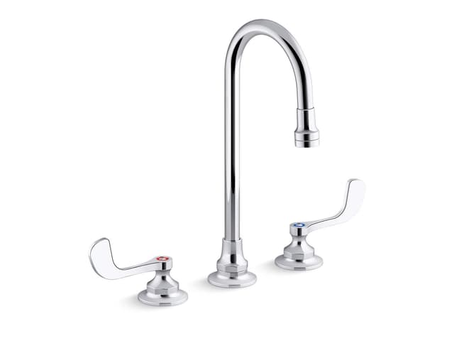 Kohler | Triton | Widespread Bathroom Sink Faucet - Polished Chrome
