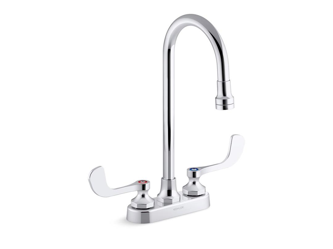 Kohler Triton Bowe Centerset lavatory faucet, less drain, 0.35 gpm - Polished Chrome by Kohler
