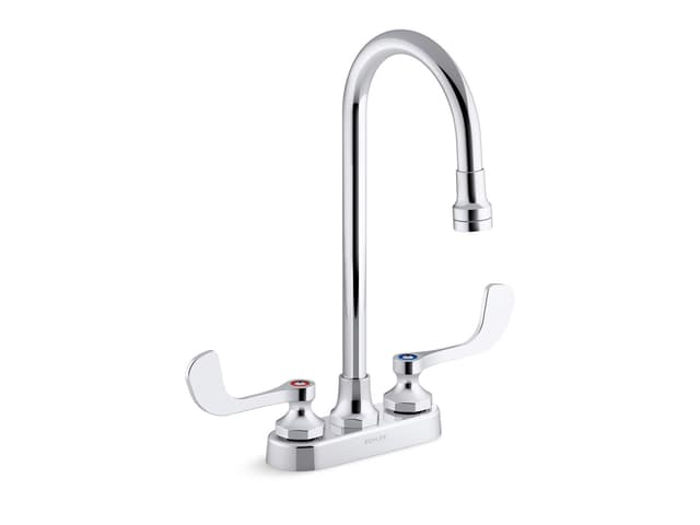 Kohler Triton Bowe Centerset lavatory faucet, less drain, 0.35 gpm - Polished Chrome