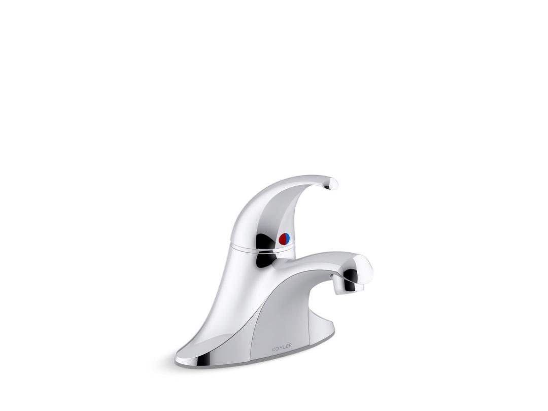 Kohler Coralais Single-handle centerset lavatory faucet, 0.35 gpm - Polished Chrome by Kohler