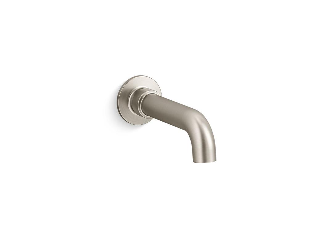 Kohler CastiaE by Studio McGee Wall-mount bath spout - Vibrant Brushed Nickel by Kohler