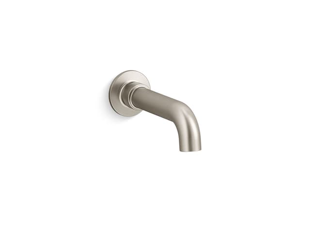 Kohler CastiaE by Studio McGee Wall-mount bath spout - Vibrant Brushed Nickel