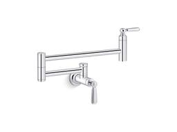 Kohler EdalynE by Studio McGee Wall-mount pot filler - Vibrant Stainless - image 2