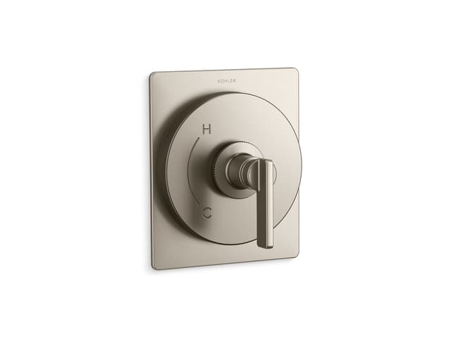 Kohler CastiaE by Studio McGee Rite-Temp valve trim - Vibrant Brushed Nickel