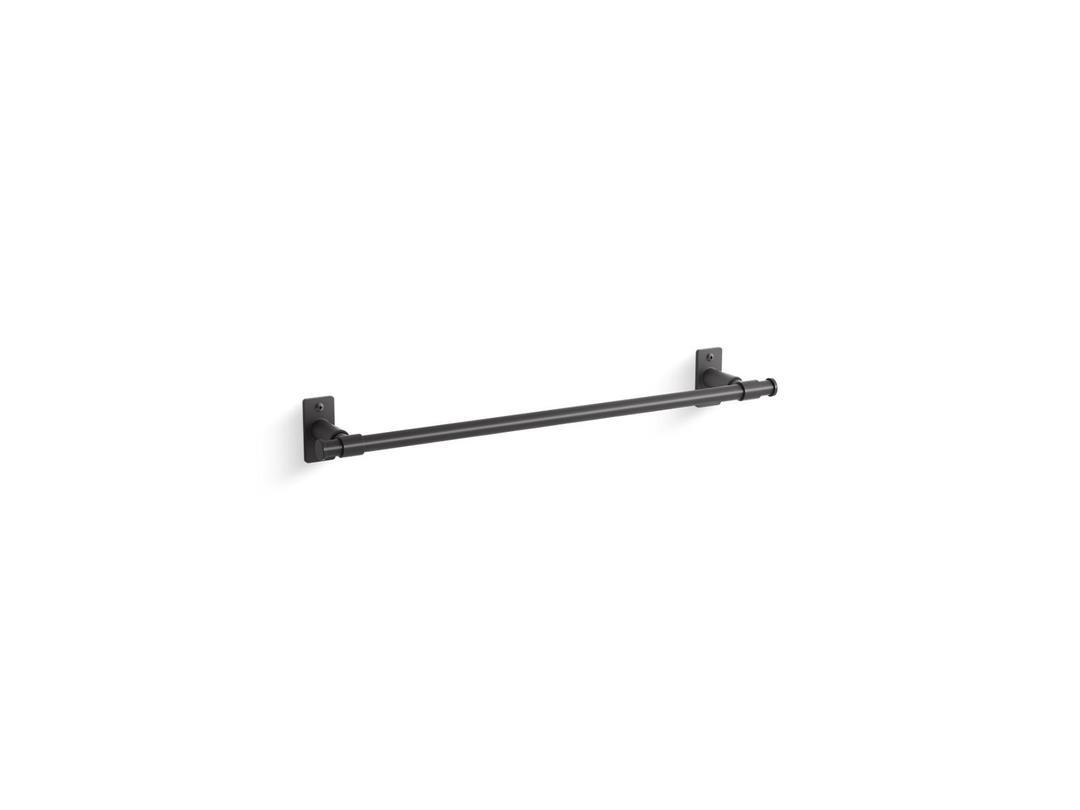Kohler CastiaE by Studio McGee 18'' towel bar - Matte Black by Kohler