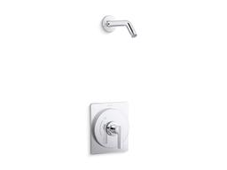Kohler CastiaE by Studio McGee Rite-Temp shower trim kit, without showerhead - Polished Chrome - image 1