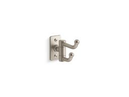 Kohler CastiaE by Studio McGee Double robe hook - Vibrant Brushed Nickel - image 1