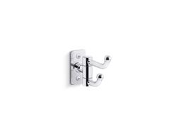 Kohler CastiaE by Studio McGee Double robe hook - Vibrant Brushed Nickel - image 4
