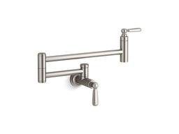 Kohler EdalynE by Studio McGee Wall-mount pot filler - Vibrant Stainless - image 1