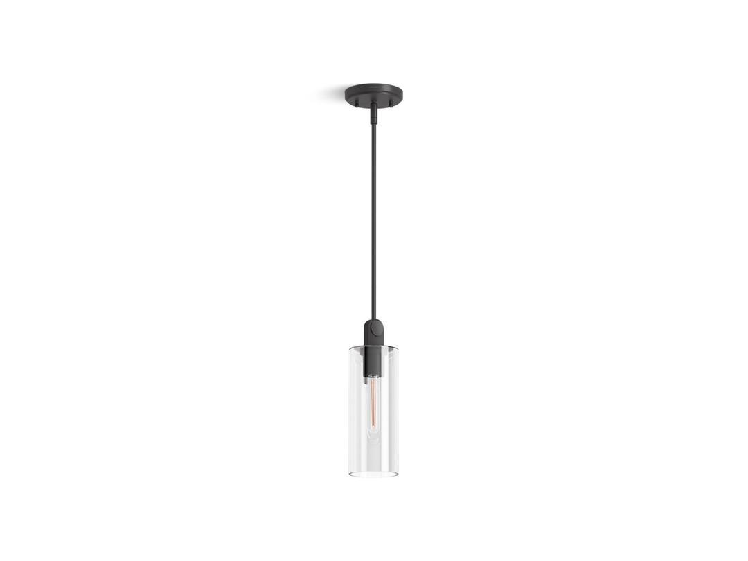 Kohler Crue 4'' pendant - Matte Black by Kohler