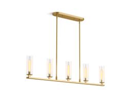 Kohler Crue 45'' linear chandelier - Brushed Moderne Brass - image 1