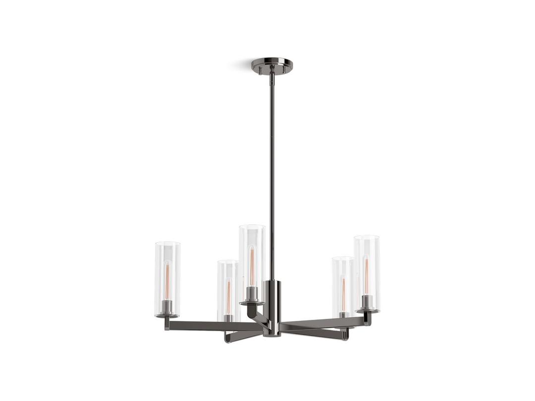 Kohler Crue 26'' chandelier - Titanium by Kohler