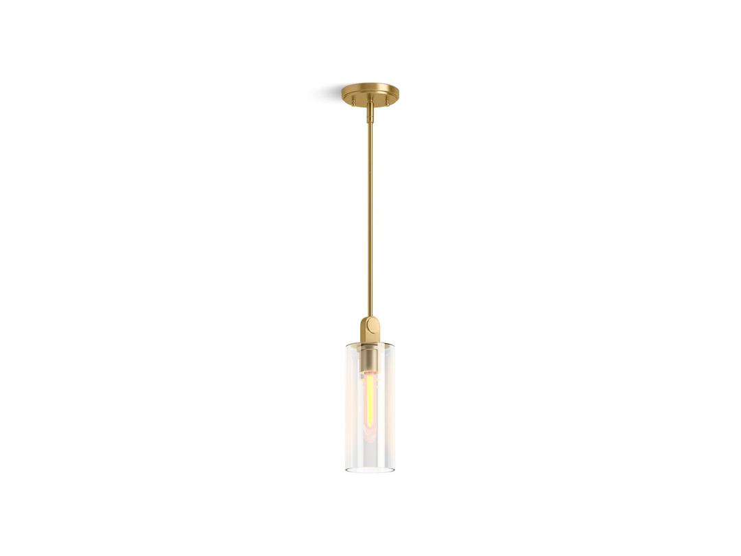 Kohler Crue 4'' pendant - Brushed Moderne Brass by Kohler