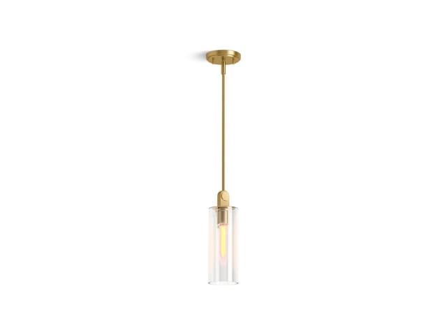 Kohler Crue 4'' pendant - Brushed Moderne Brass