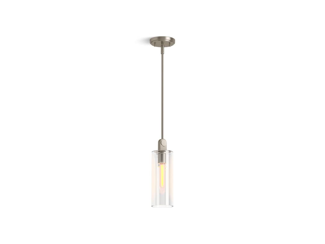 Kohler Crue 4'' pendant - Brushed Nickel by Kohler