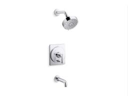 Kohler CastiaE by Studio McGee Rite-Temp bath and shower trim kit, 1.75 gpm - Polished Chrome - image 1