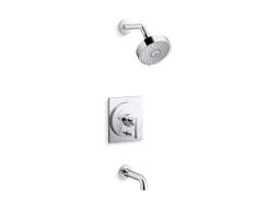 Kohler CastiaE by Studio McGee Rite-Temp bath and shower trim kit, 2.5 gpm - Polished Chrome - image 1