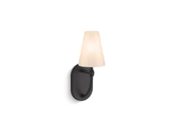 Kohler KernenE by Studio McGee One-light sconce - Matte Black - image 2