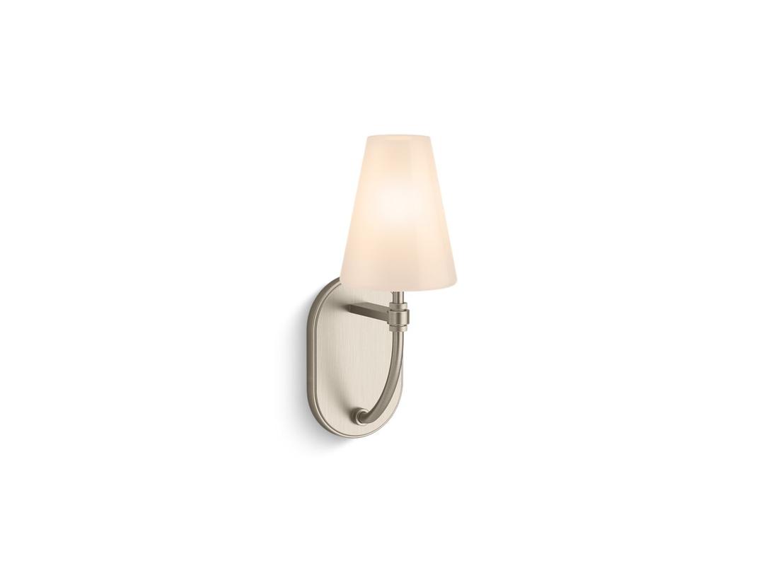 Kohler KernenE by Studio McGee One-light sconce - Brushed Nickel by Kohler