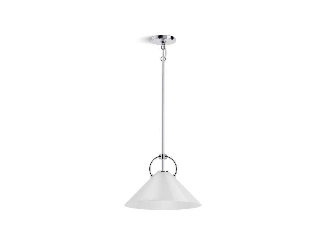 Kohler KernenE by Studio McGee 14'' pendant - Polished Chrome by Kohler