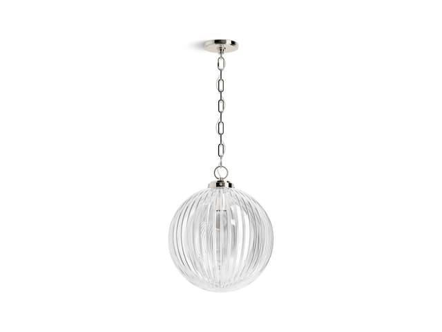 Kohler EmbraE by Studio McGee 14'' pendant - Polished Nickel