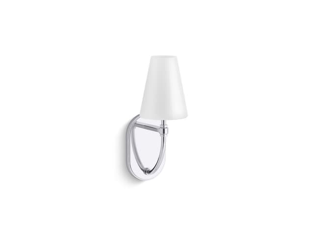 Kohler KernenE by Studio McGee One-light sconce - Polished Chrome