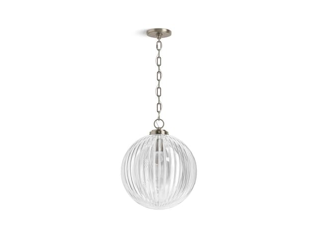 Kohler EmbraE by Studio McGee 14'' pendant - Brushed Nickel