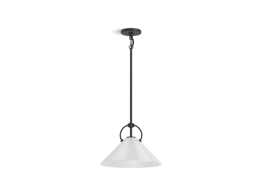 Kohler KernenE by Studio McGee 14'' pendant - Matte Black by Kohler