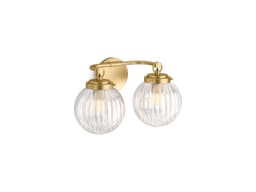 Kohler EmbraE by Studio McGee Two-light sconce - Brushed Moderne Brass - image 2