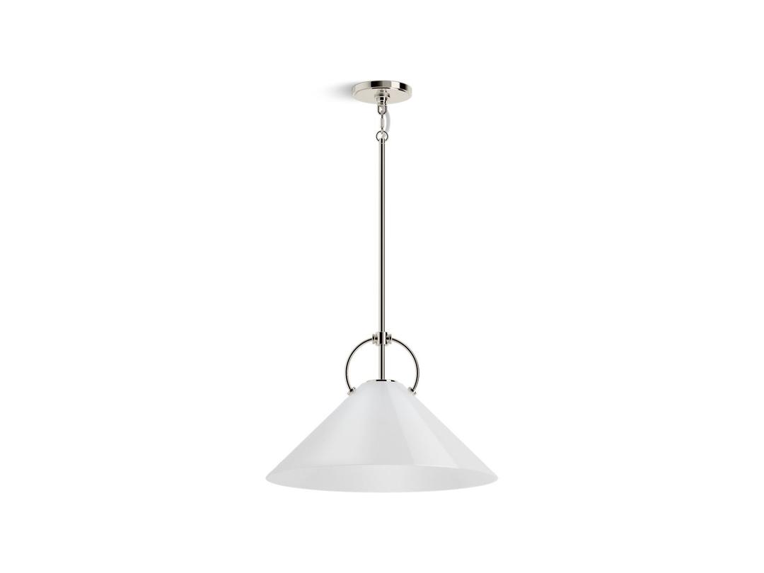 Kohler KernenE by Studio McGee 18'' pendant - Polished Nickel by Kohler