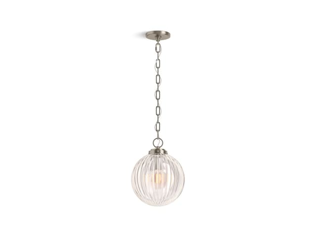 Kohler EmbraE by Studio McGee 10'' pendant - Brushed Nickel