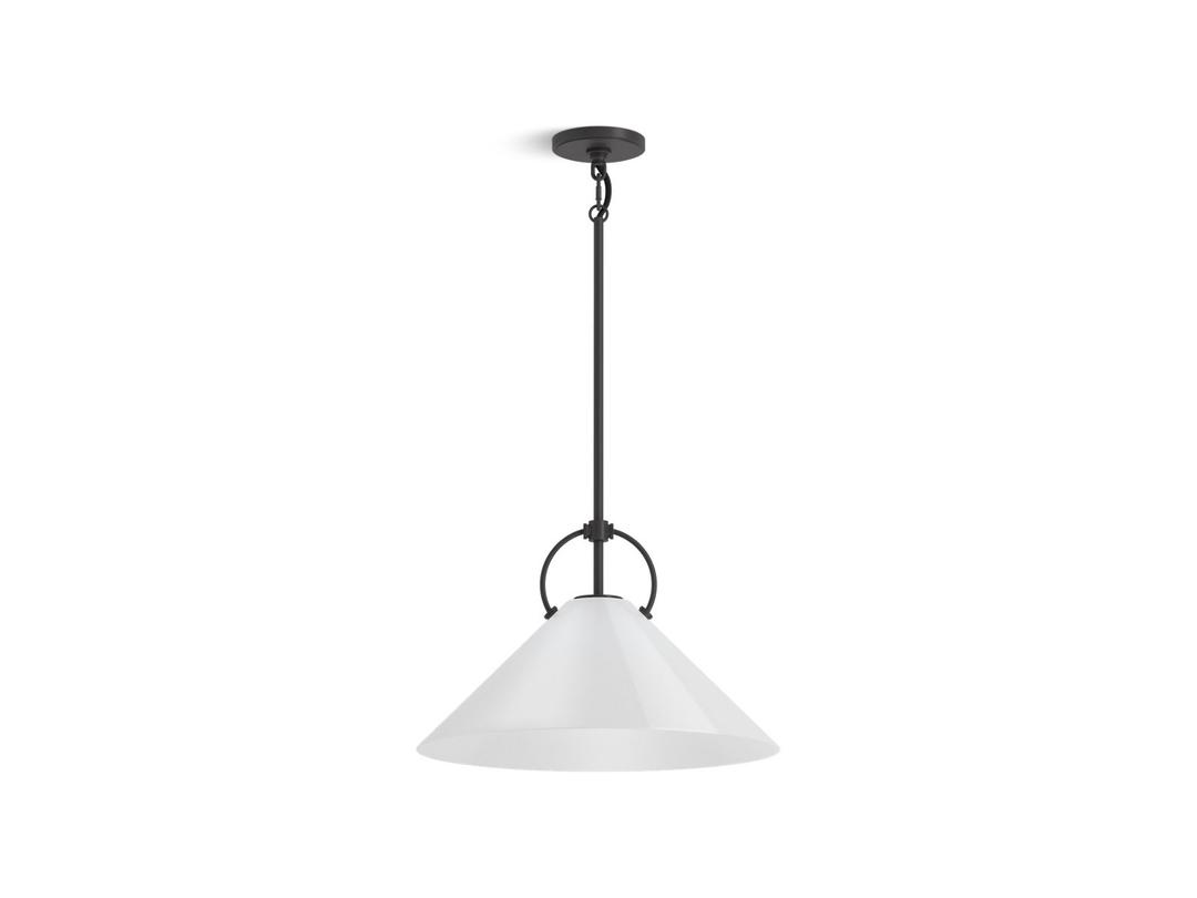 Kohler KernenE by Studio McGee 18'' pendant - Matte Black by Kohler