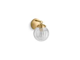 Kohler EmbraE by Studio McGee One-light sconce - Brushed Moderne Brass - image 1