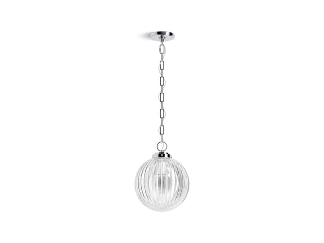 Kohler EmbraE by Studio McGee 10'' pendant - Polished Chrome