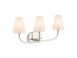 Kohler KernenE by Studio McGee Three-light sconce - Polished Nickel - image 2