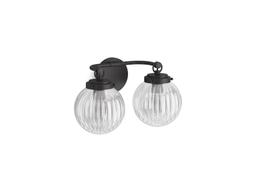 Kohler EmbraE by Studio McGee Two-light sconce - Matte Black - image 1