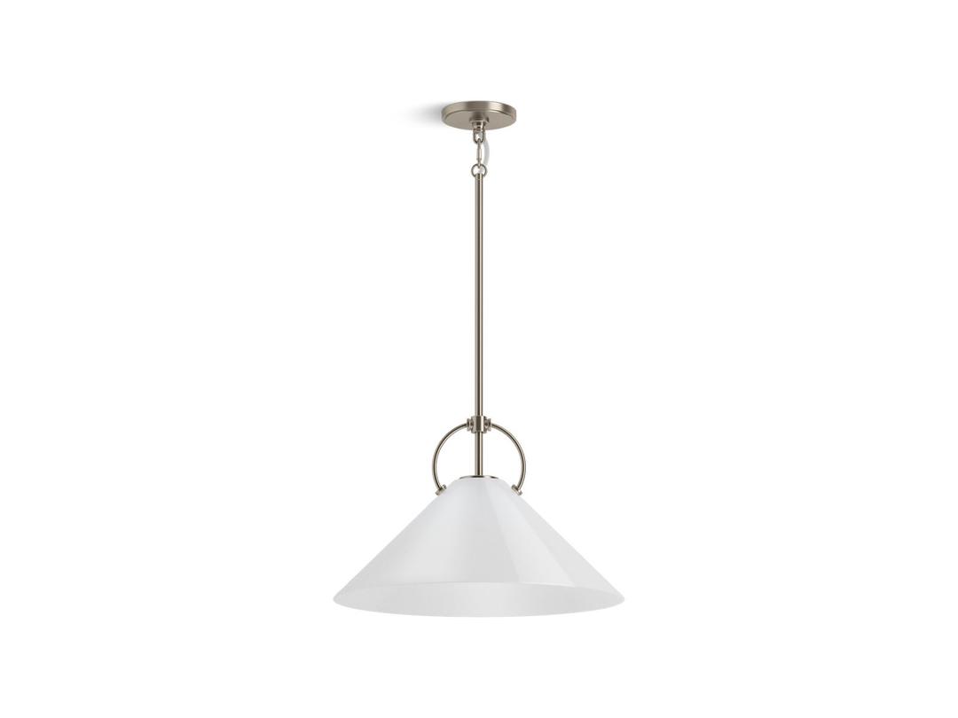 Kohler KernenE by Studio McGee 18'' pendant - Brushed Nickel by Kohler