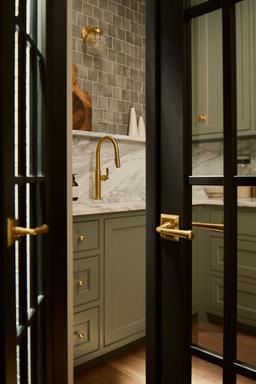 Touchless pull-down kitchen sink faucet with three-function sprayhead - image 6